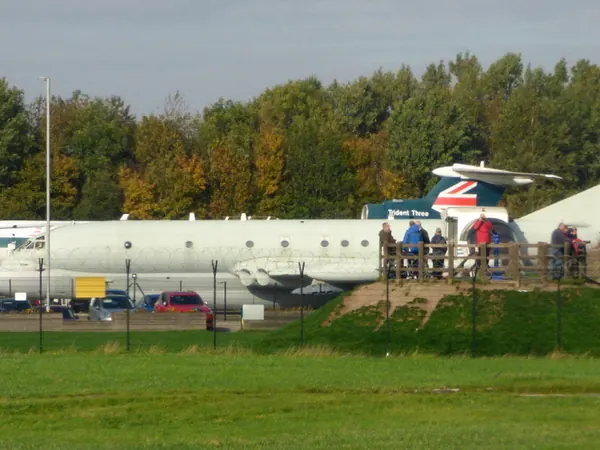 Preserved aircraft on display at Runway Visitor Park, Manchester Airport